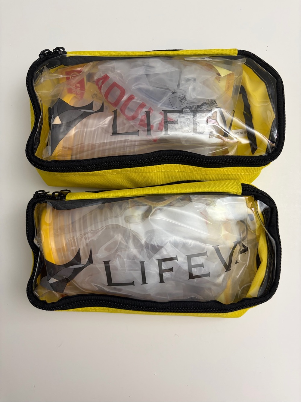 LifeVac Yellow Travel Kit 2 Pack - Portable Suction Rescue Device